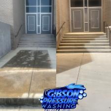 Bulldog Stadium Commercial Concrete Cleaning in Opelika, AL 5